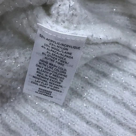 CHELSEA28 Rib Metallic Sweater - Picture 7 of 7